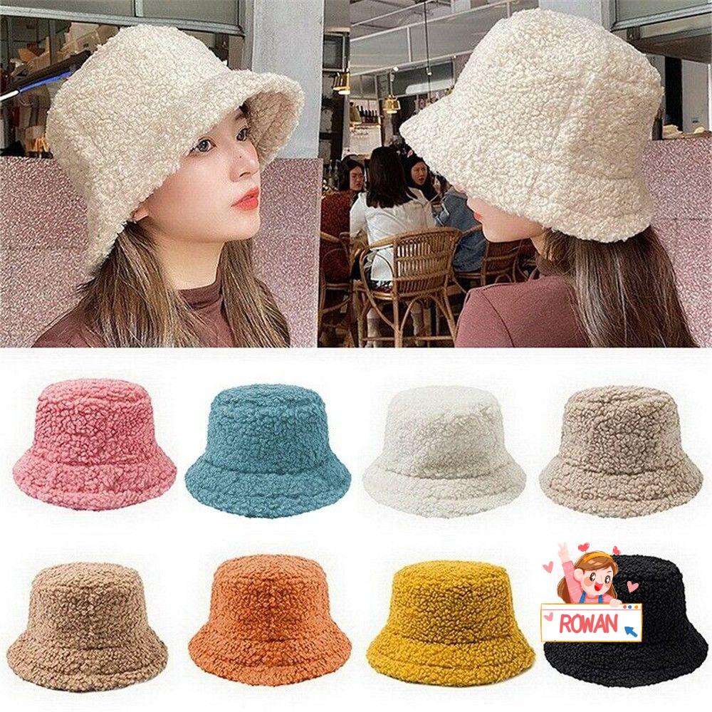 ROWANS Mũ Bucket Chất Liệu Mềm Mại Chống Nắng Cao Cấp Thời Trang