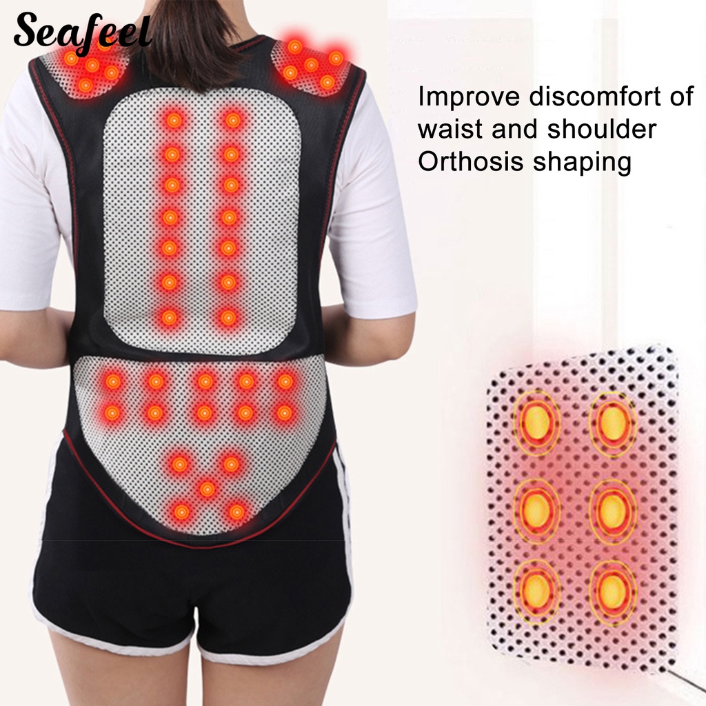 Áo Sưởi Ấm Dạng Băng Quấn Hỗ Trợ Lưng Vai / Thắt Lưng Chăm Sóc Sức Khỏe 108 s