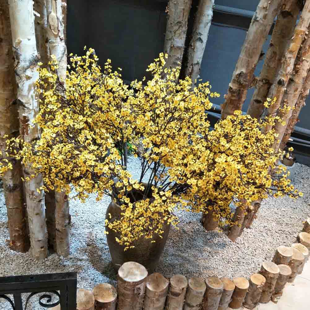 1 Bông Hoa Babysbreath Nhân Tạo Trang Trí Nội Thất Tiệc Cưới