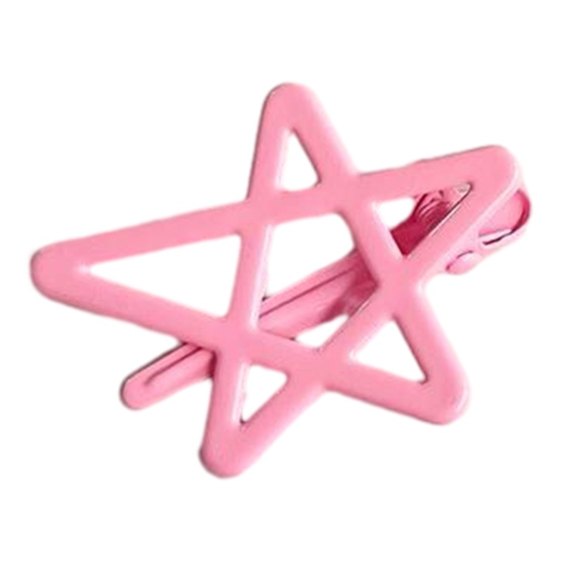 Kẹp Tóc Hình Ngôi Sao Nhiều Màu Sắc Dễ Thương Phong Cách Harajuku Y2K