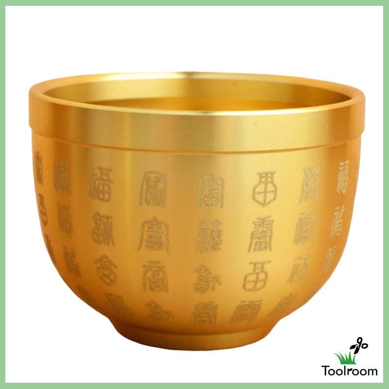 Chén Phong Thủy May Mắn Bằng Đồng Thau Để Bàn Trang Trí