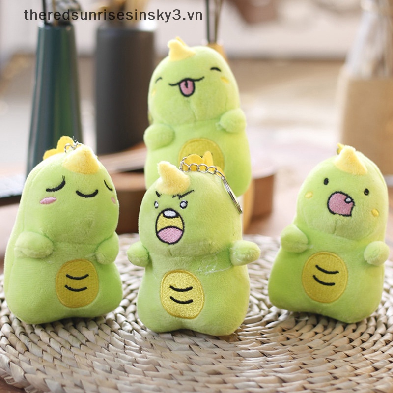 1 Móc Khóa Khủng Long Nhồi Bông 11cm Dễ Thương