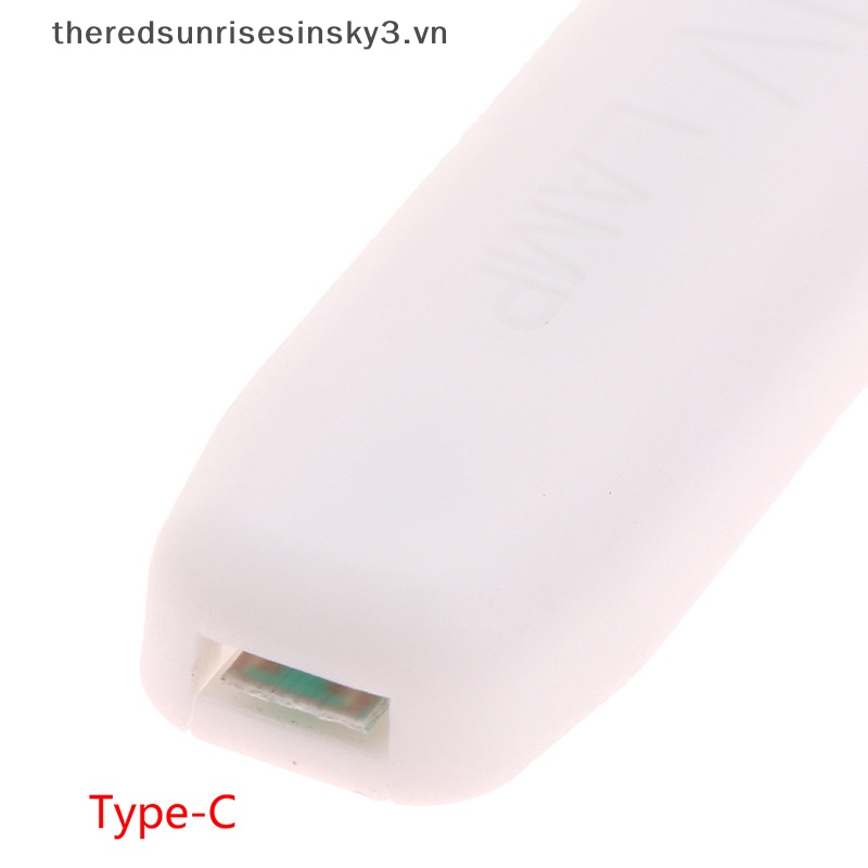 Máy Hong Khô Móng Tay Bằng Tia UV Micro USB Nhỏ Gọn Thời Trang Tiện Dụng Cho Gia Đình