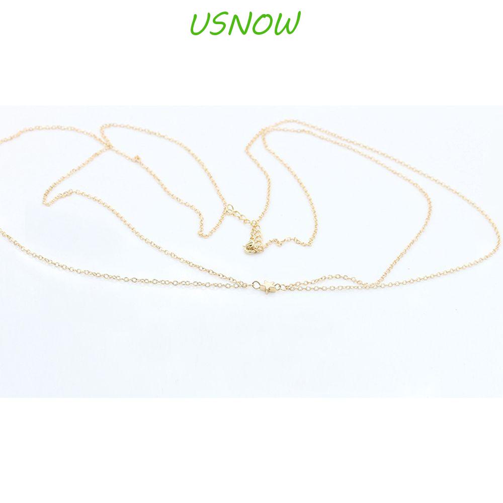USNOW Dây Chuyền Đeo Hông Hình Ngôi Sao Quyến Rũ Thời Trang Cho Nữ