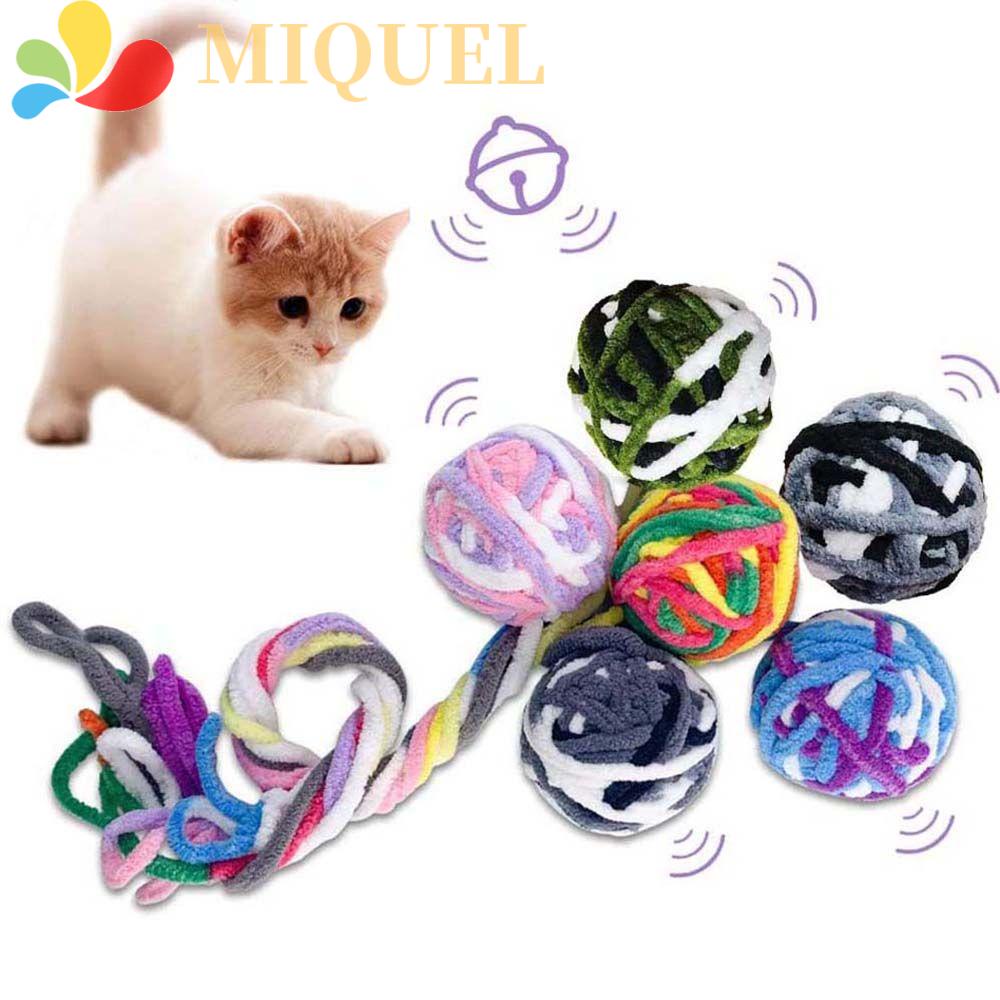 MIQUEL Đồ Chơi Huấn Luyện Thú Cưng Có Chuông Nhỏ Tiện Lợi