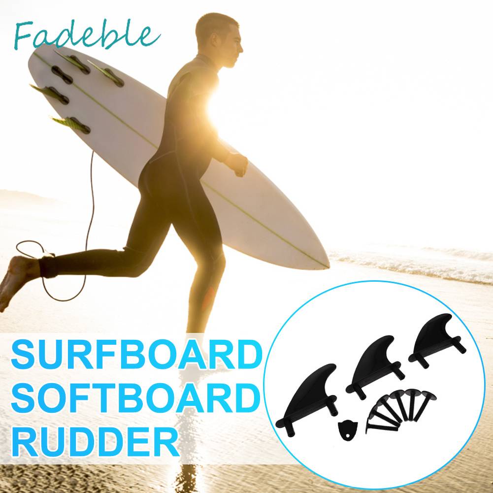 Set 3 Vây Mềm Gọn Nhẹ Chuyên Dụng Cho Ván Lướt Sóng