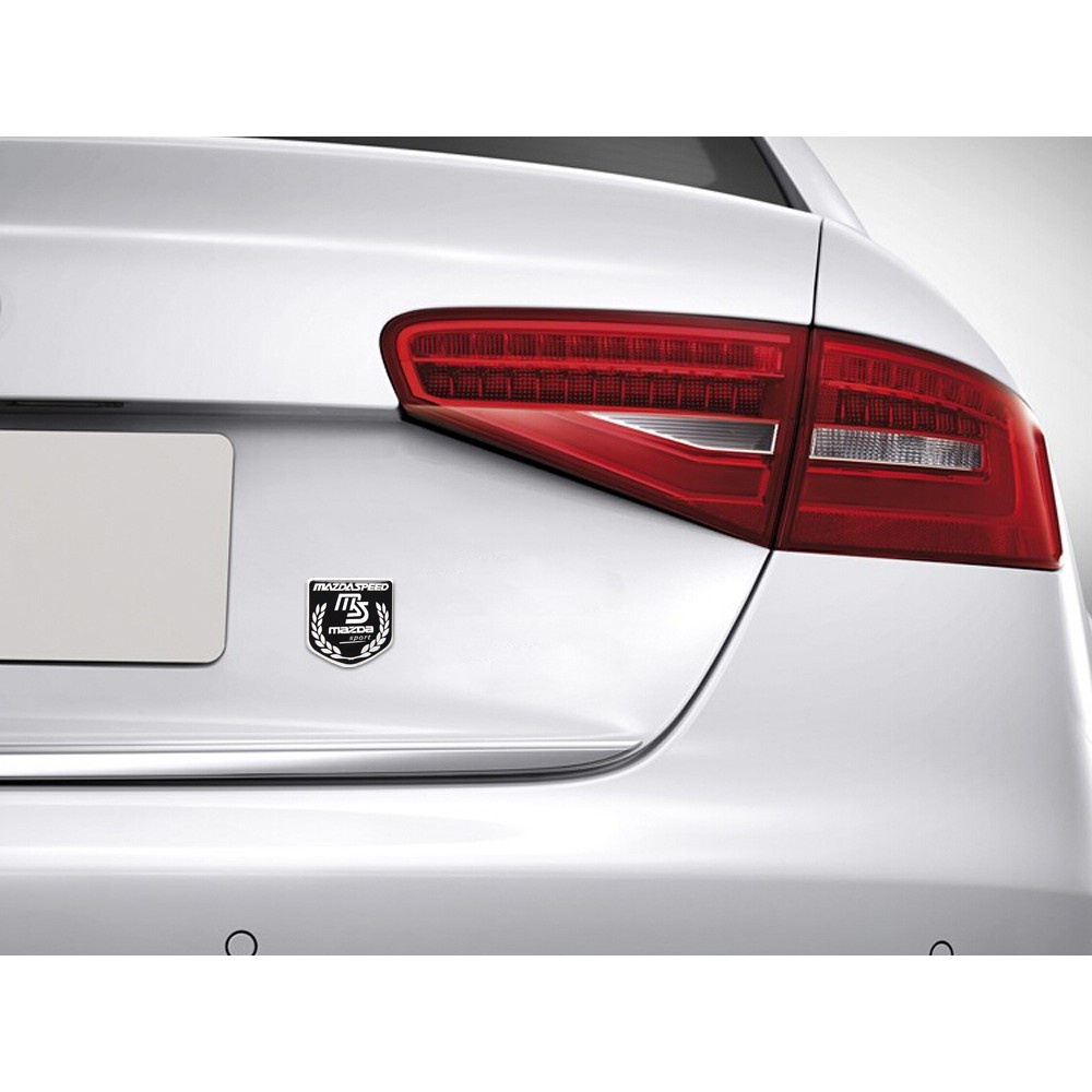 Nhãn Dán Trang Trí Thân Xe Hơi Mazda 3 2 5 CX3 RX8 BT50 323 CX8 CX30 RX7 626 CX7 NX5 CX9 Bằng Kim Loại
