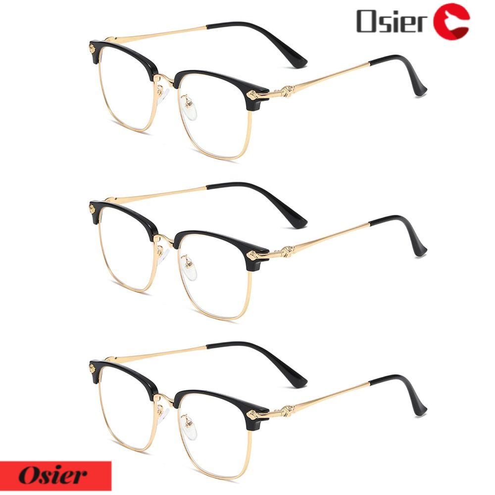 OSIER1 Kính Đọc Sách Chống Ánh Sáng Xanh Phong Cách Cổ Điển Cho Nam Và Nữ