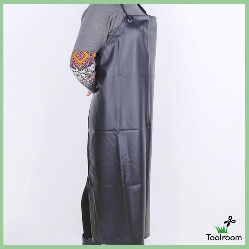 Tạp Dề Da PU Chống Thấm Nước Chống Nấm Mốc Dành Cho Người Lớn Câu Cá