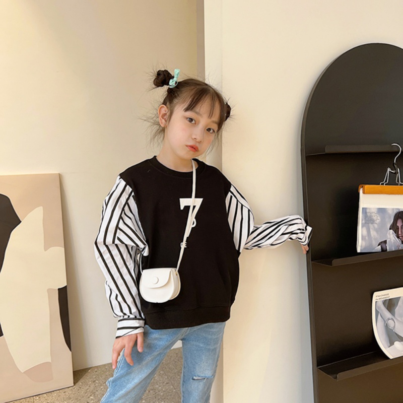 Túi Đeo Chéo Hình Tròn Phong Cách Hàn Quốc Thời Trang Cho Bé Gái
