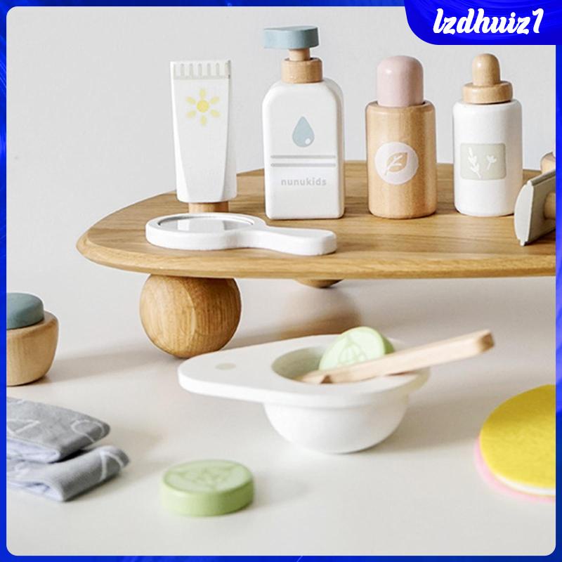 Bộ Đồ Chơi Trang Điểm 17 Món Bằng Gỗ Cho Bé