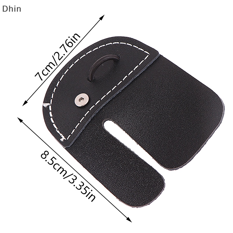 1 Đệm Bảo Vệ Ngón Tay Khi Bắn Cung Bằng Da Bò Chất Lượng Cao