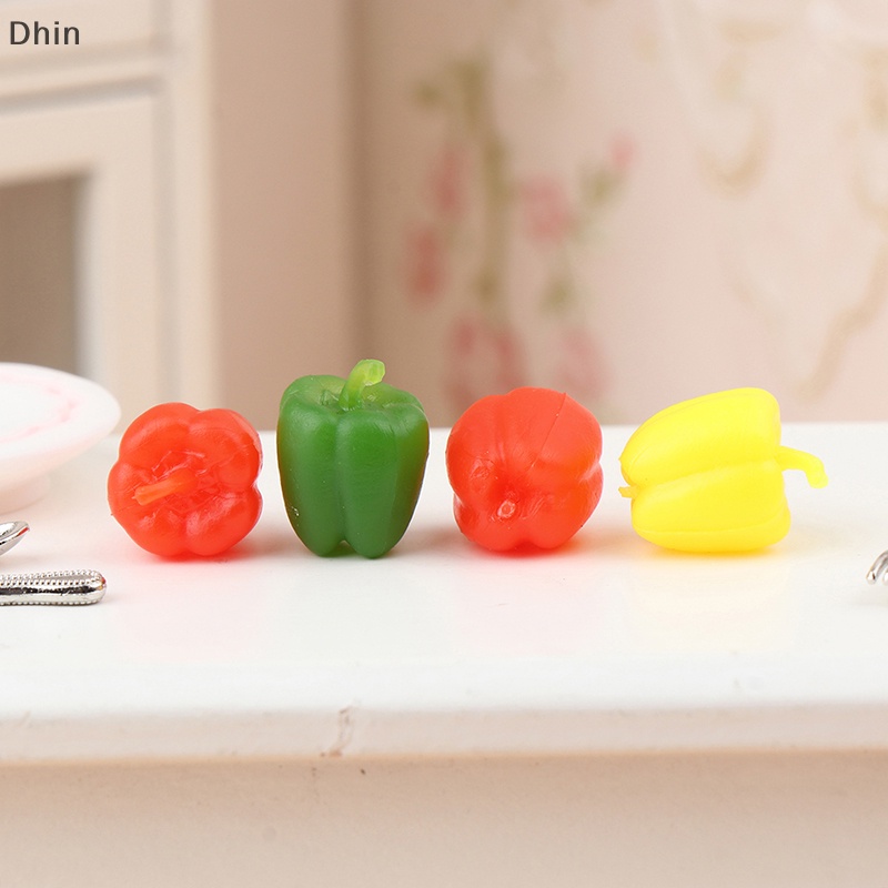 Set 5 Mô Hình Rau Củ Quả Mini Trang Trí Nhà Búp Bê