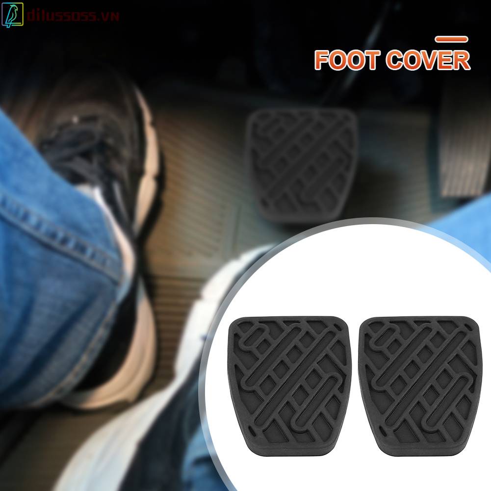 Set 2 Bàn Đạp Phanh Xe Hơi Chống Trượt Cho Nissan Qashqai 2007-2016