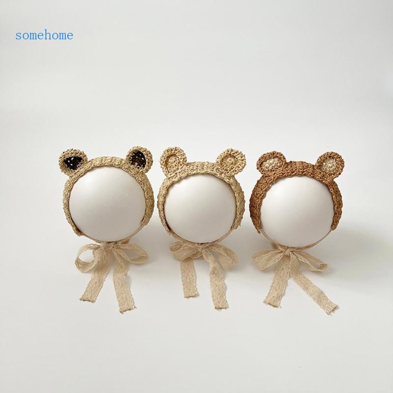 Băng Đô Tai Gấu Dễ Thương Cho Bé Gái Sơ Sinh