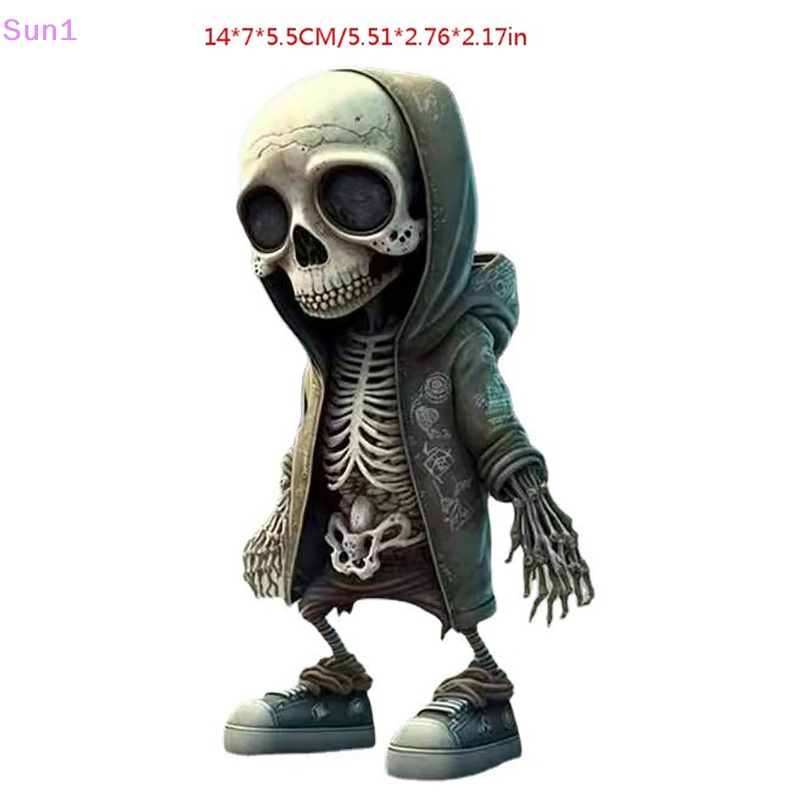 Sun1 > Đồ trang trí Bộ Xương Cá Tính Trang Trí Halloween Bằng Nhựa Resin