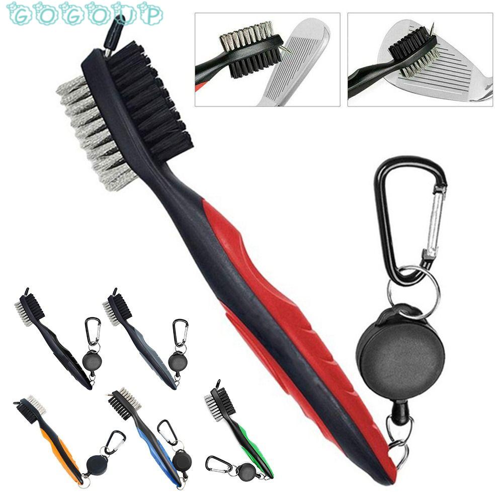 GOGOUP Bàn Chải Vệ Sinh Gậy Đánh Golf Hai Mặt Nhiều Màu