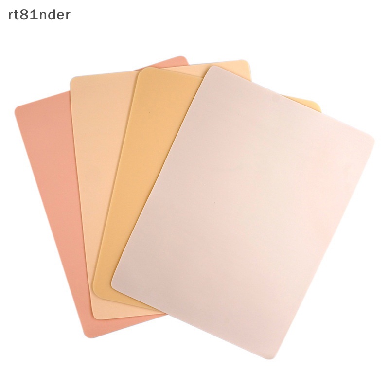 Bộ 8 Miếng Da Tập Xăm Lông Mày Bằng Silicone Tiện Dụng