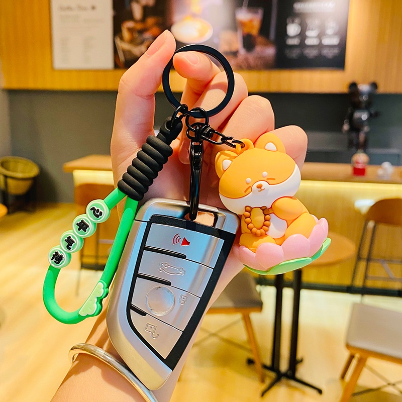 Móc Khóa Hình Gấu Trúc Hoạt Hình Dễ Thương