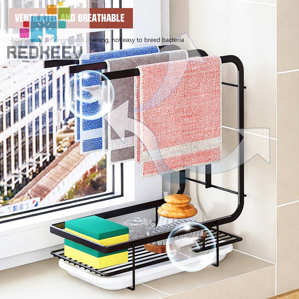 Giỏ Đựng Dầu Gội Gắn Tường Không Cần Đục Lỗ Sử Dụng Trong Phòng Tắm