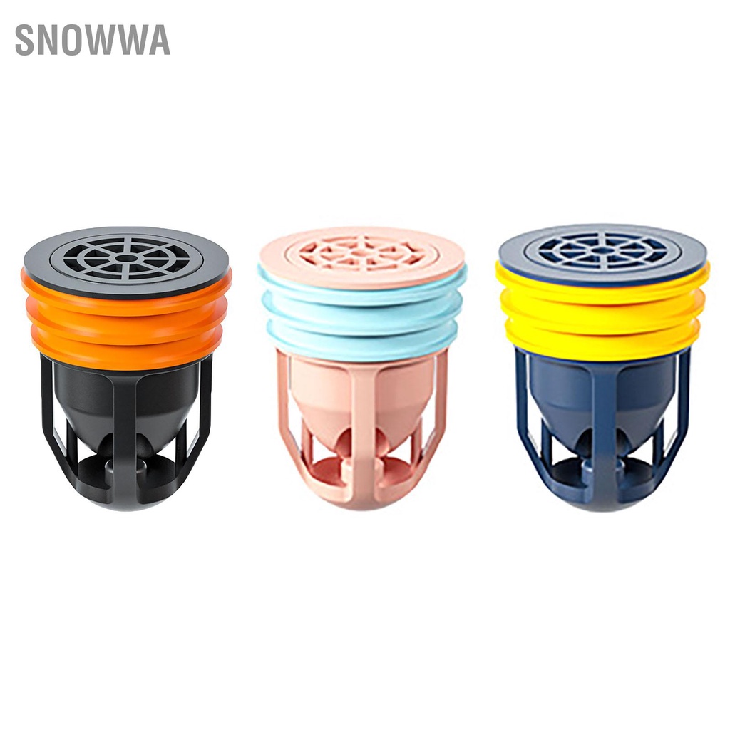 Snowwa Thoát Sàn Chống Mùi Bộ Lọc Kép Côn Trùng Tắc Nút Nước Cho Ban Công Phòng Tắm