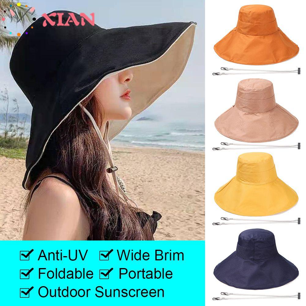 XIANTIN Mũ Bucket Chống Nắng / Tia UV Có Thể Gấp Gọn Tiện Lợi