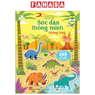 Sách bóc dán thông minh - khủng long