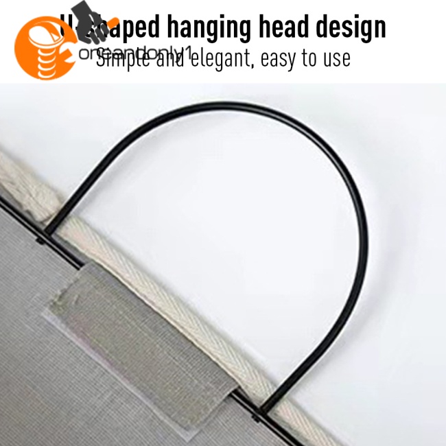 Set 3 Túi Vải Lanh Cotton Đựng Đồ Treo Tường Kèm Móc Dính Tiện Lợi