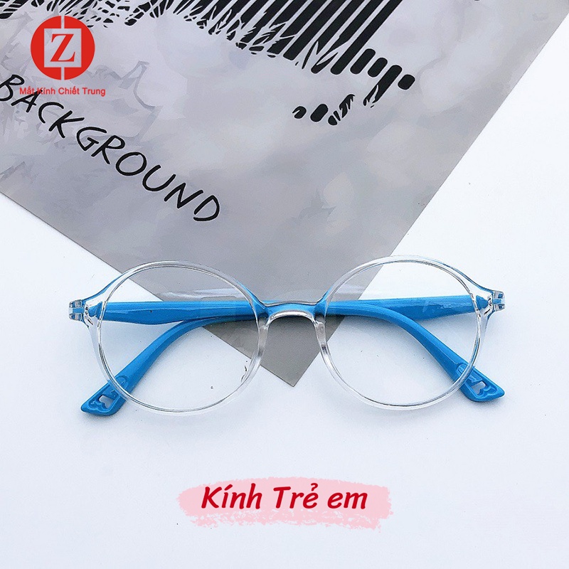 Kính học online trên Máy tính cho bé mới nhất năm 2023, tròng tròn chống ánh sáng xanh và bức xạ cho trẻ em mã H2806