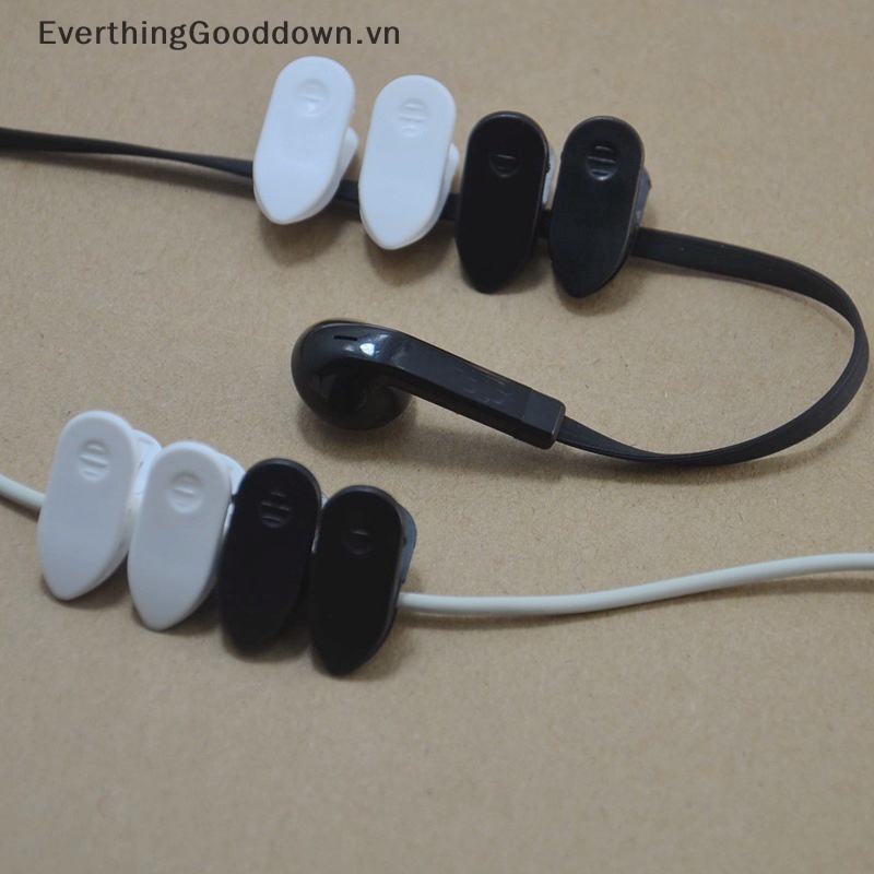 Everthinggooddown Set 10 Kẹp Tai Nghe 4mm Chất Lượng Cao