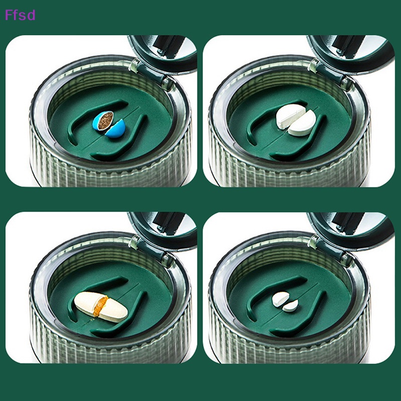 Dụng Cụ Cắt Thuốc Viên Chia Ngăn Tiện Dụng