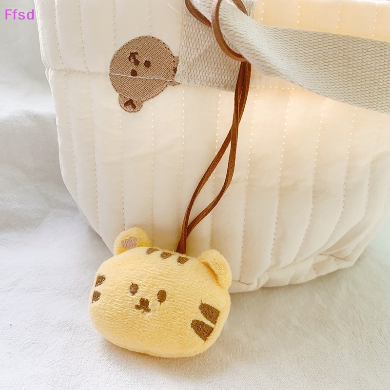 {Ffsd} Móc Khóa Nhỏ Thêu Tên Trang Trí Túi Xách Thời Trang Tinh Tế Hình Chú Gấu Dễ Thương