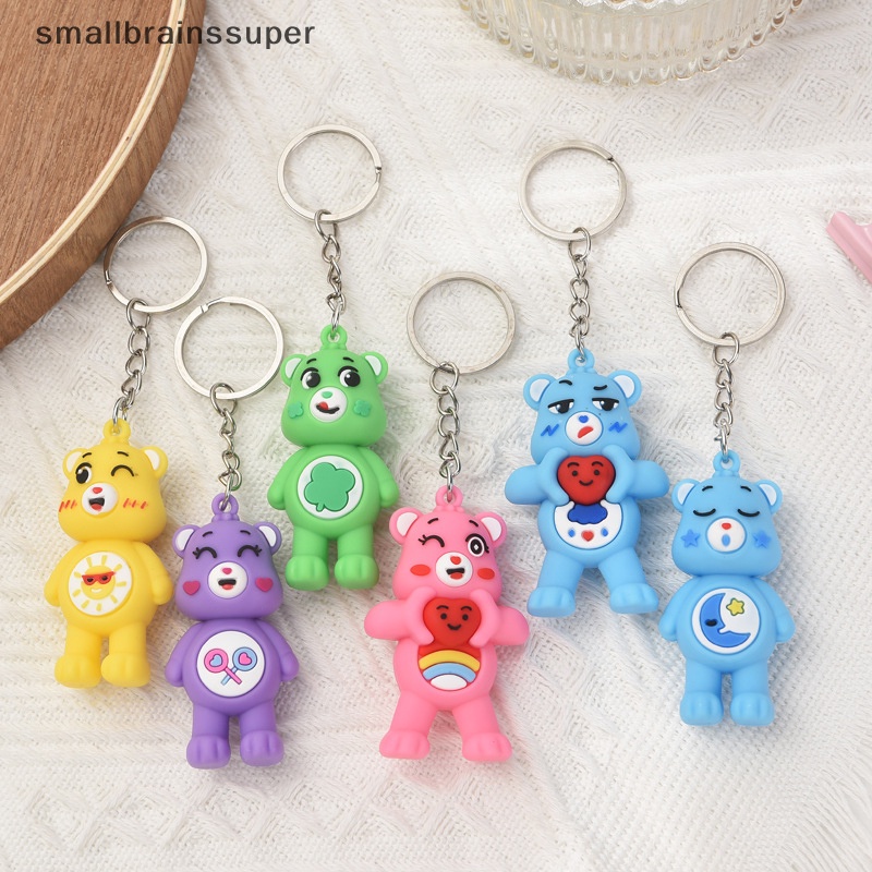 Móc Chìa Khóa Xe Hơi Hình Gấu Hoạt Hình Dễ Thương SBS