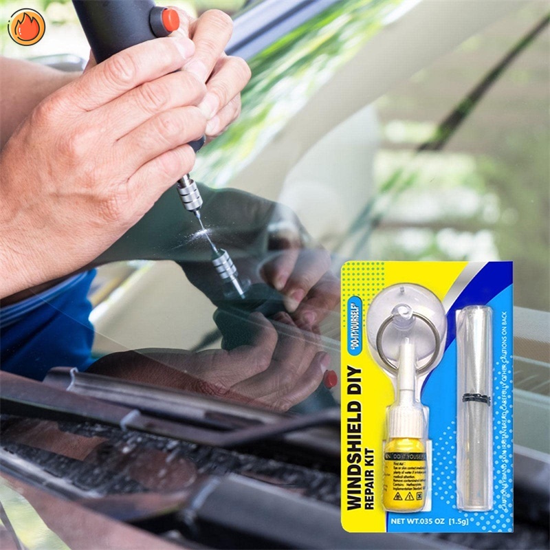 Bộ Dụng Cụ Sửa Chữa Kính Chắn Gió Xe Hơi Bị Nứt