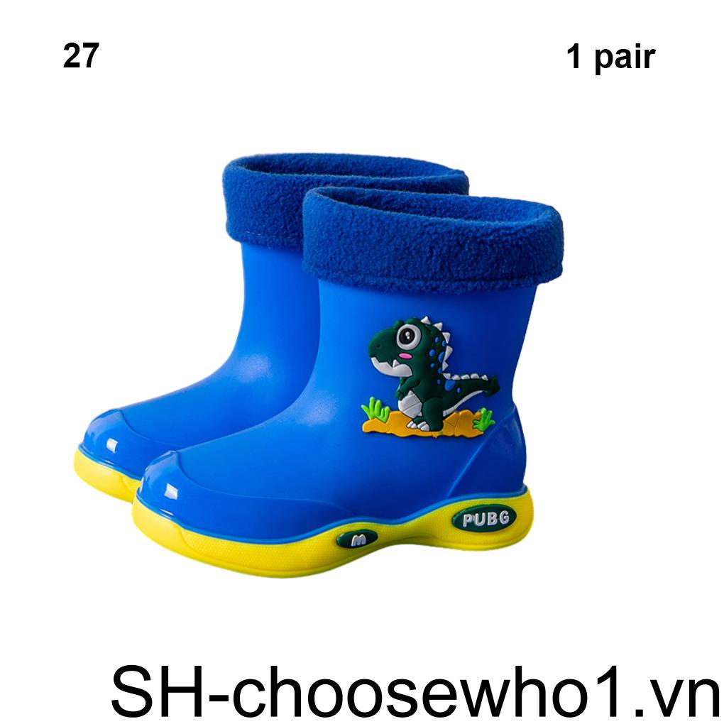 Giày Bốt Cao Su Đi Mưa Nhẹ Và Thoải Mái Chống Thấm Nước Chống Trượt Kiểu Dáng Dễ Thương