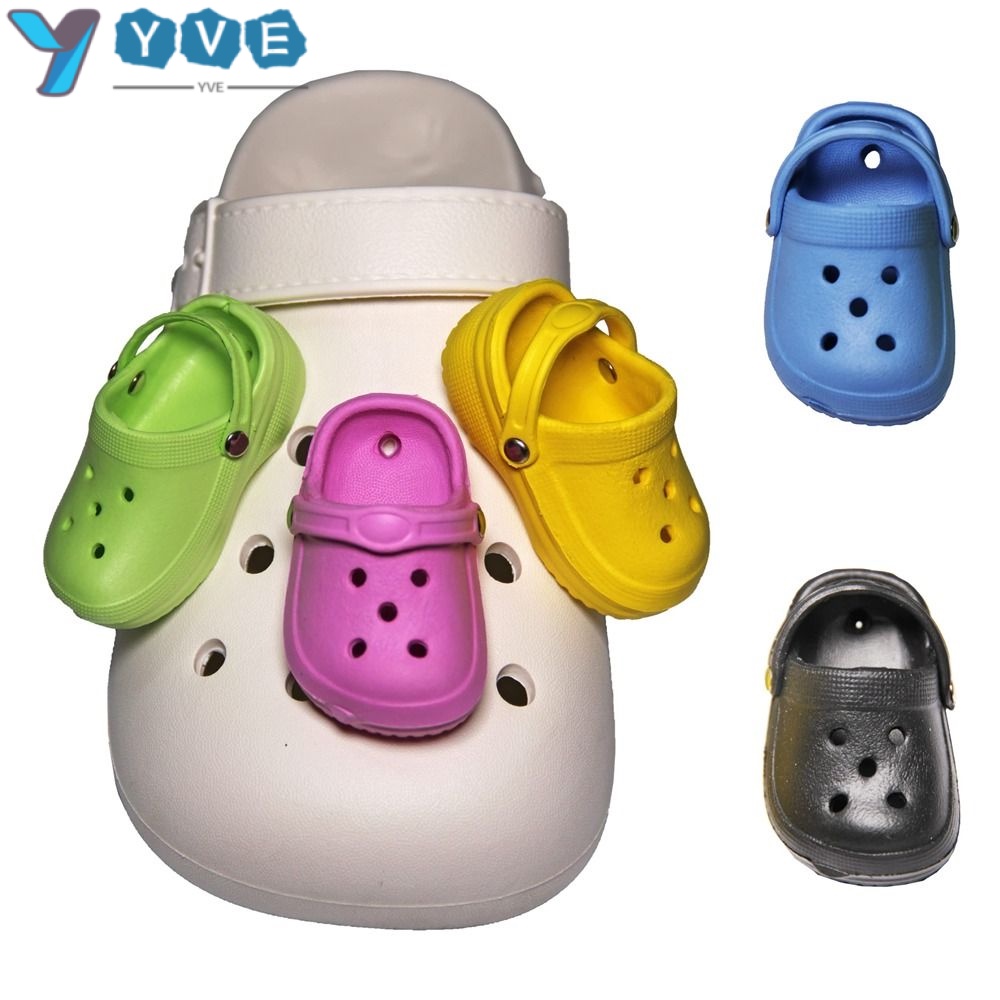 Set 2 Phụ Kiện Trang Trí Giày 3D Vui Nhộn Charms