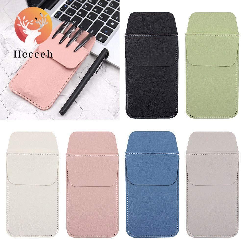 HECCEH Bóp Viết Da PU Chống Rò Rỉ Cho Bác Sĩ Y Tá