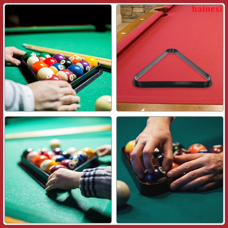 Giá Đỡ Ba Chân Mini Hình Tam Giác Bằng Nhựa Phong Cách Cổ Điển Cho Bé Chơi Bida