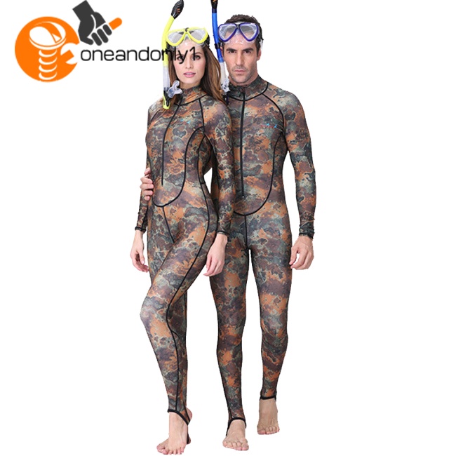 Bộ Đồ Lặn Một Mảnh Có Khóa Kéo Chống Nắng Họa Tiết Rằn Ri Thời Trang