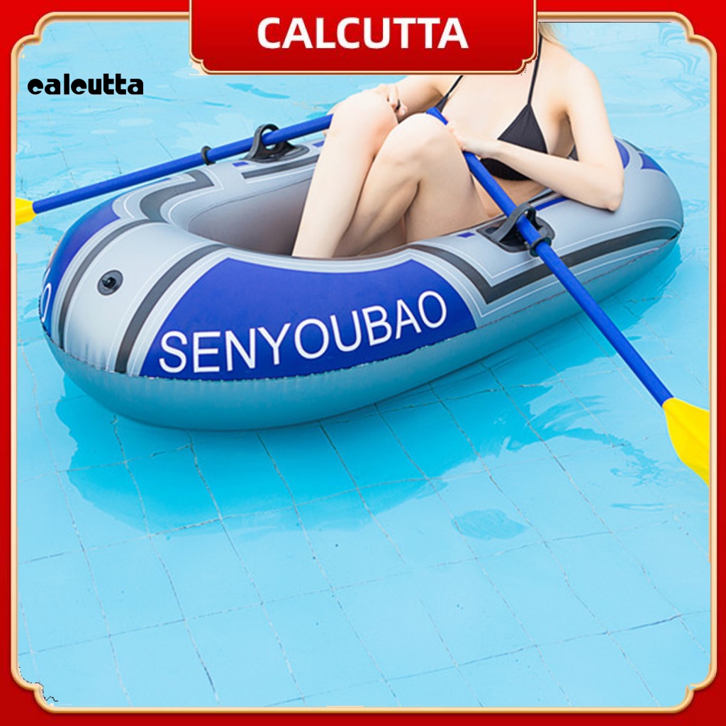 [calcutta] Thuyền Bơm Hơi Chịu Lực Cao Chống Mài Mòn Gấp Gọn Được Sức Nặng 1 Người Đồ Chơi Bơi Lội Có Hai Chân Chèo