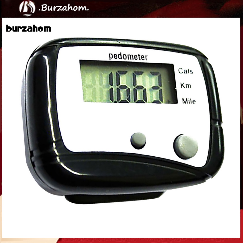 Máy Đếm Bước Chân Bằng ABS Tiết Kiệm Điện Đa Năng Dùng Khi Đi Bộ