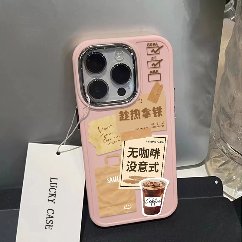 Ốp Điện Thoại Silicone Mềm Nút Kim Loại Chống Sốc Cho IPhone 14 13 12 Pro Max