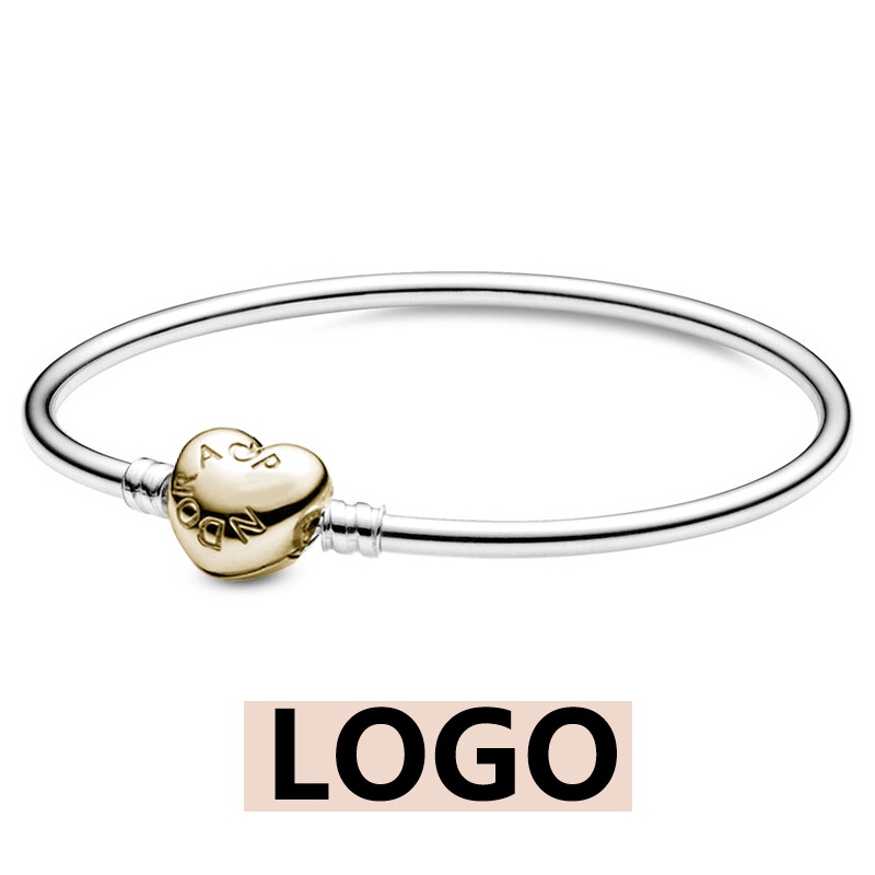Vòng Tay Dây Xích Màu Sắc Bạc 17 / 19 / 21cm Thời Trang Cho Nam Và Nữ