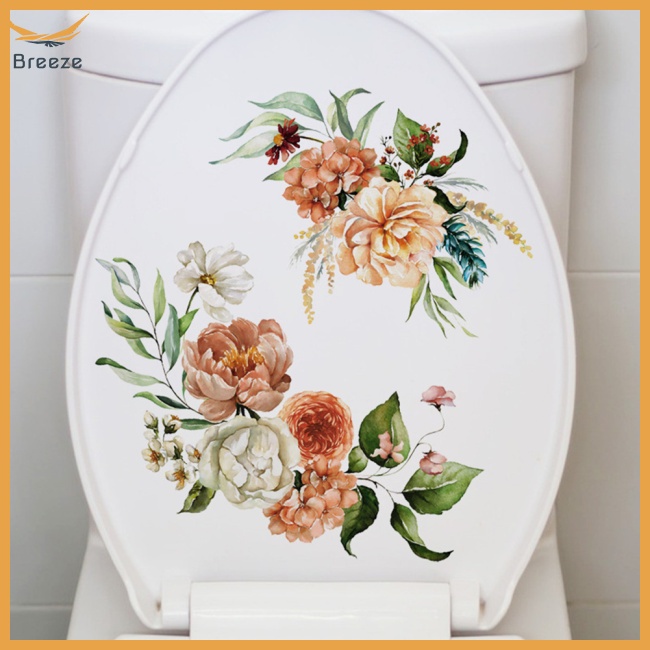 Sticker Dán Toilet Họa Tiết 3D Sáng Tạo Kích Thước 20x30cm