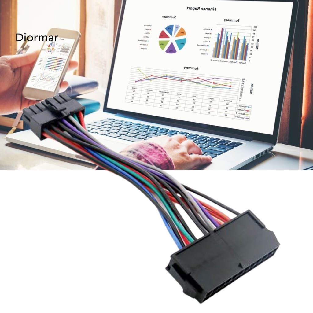 Cáp Nguồn Chuyển Đổi 24 Pin Sang 14 Pin Cho Máy Tính Lenovo M92P / M93P / H530 / Q77 / B75 / A75 / Q75