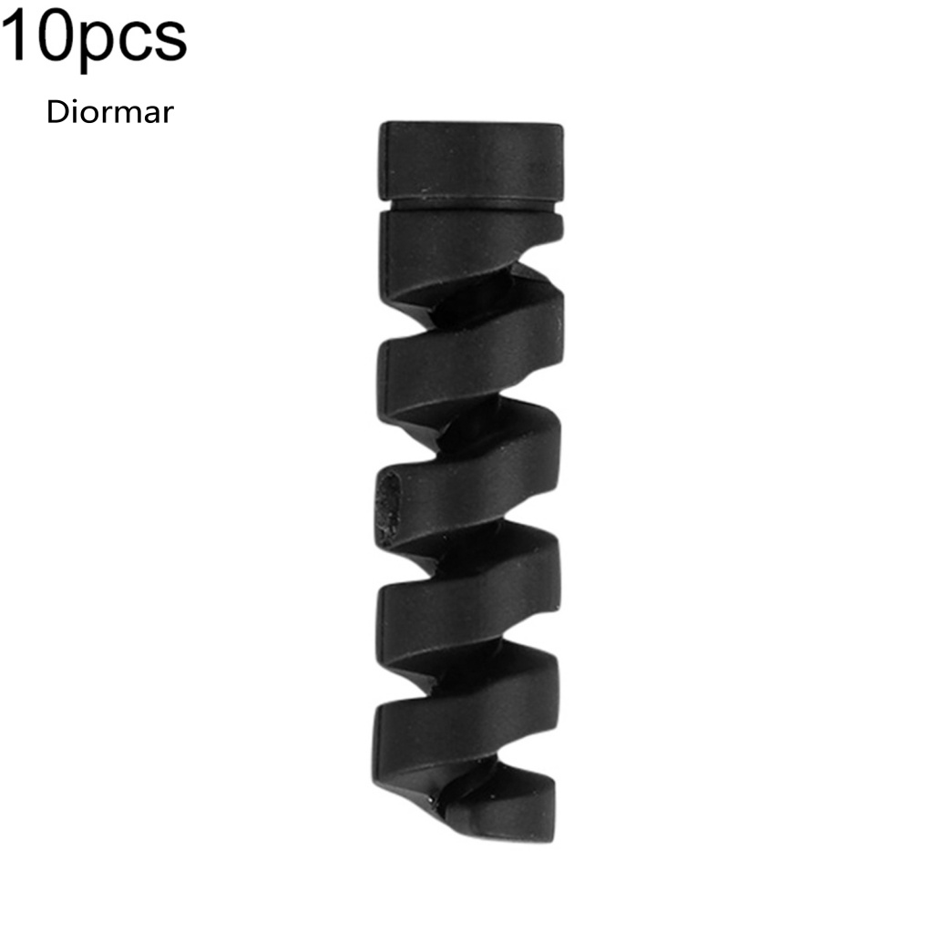 Bộ 10 Đầu Bảo Vệ Dây Cáp Sạc Bằng Silicon Mềm Nhẹ