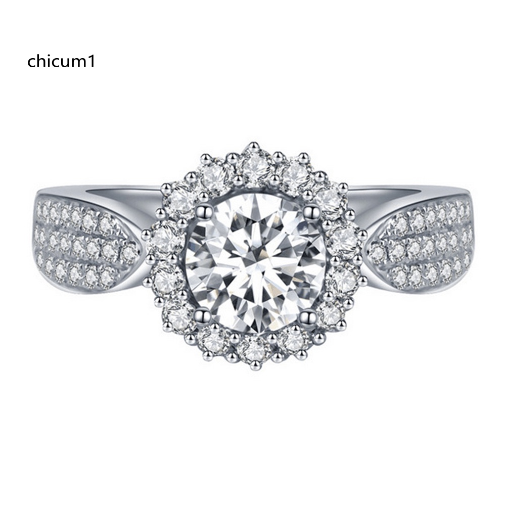 Nhẫn Đính Đá Sang Trọng Cho Nữ