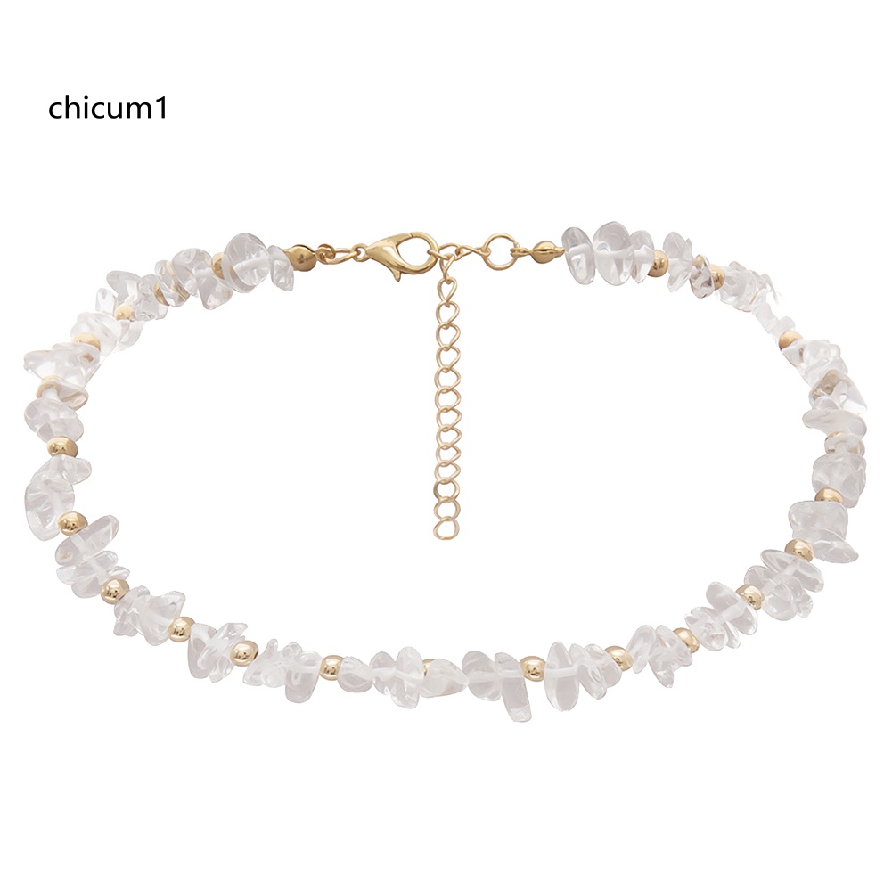 Vòng cổ Hợp Kim Đính Đá Phong Cách Bohemian Cho Nữ