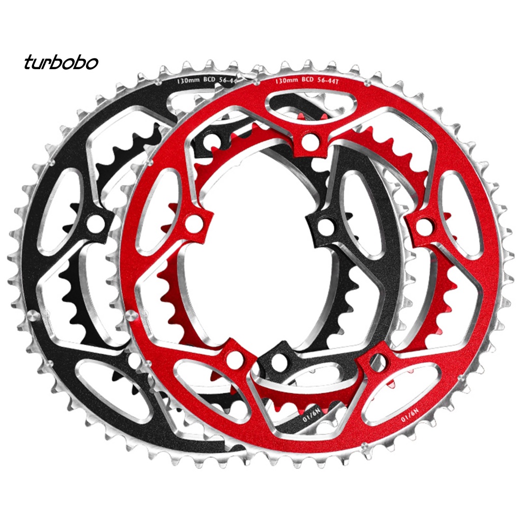 Set 2 Bánh Răng Xe Đạp Tích Hợp Xích Bằng Hợp Kim Nhôm 56T-44T