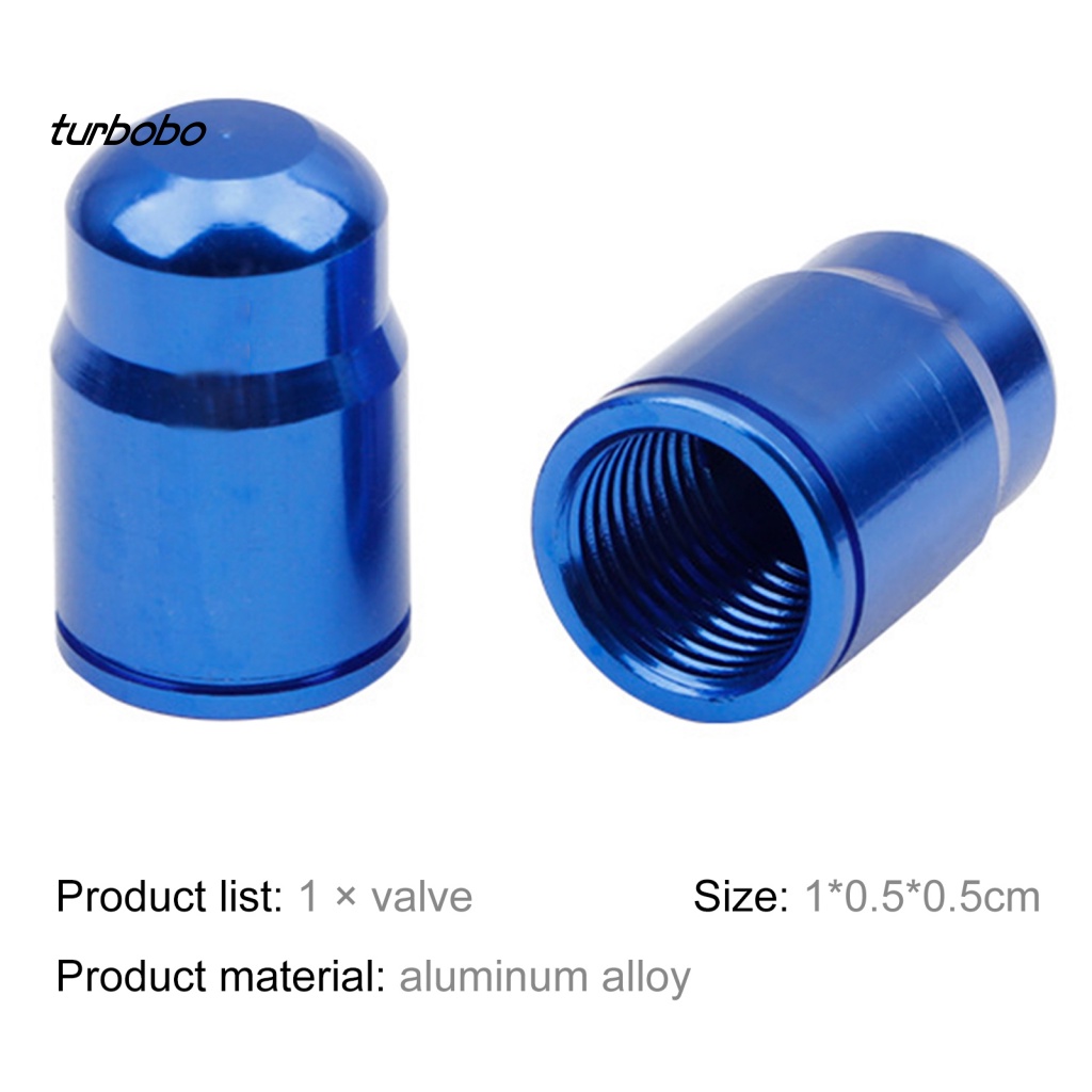 1 Cặp Nắp Van Xe Đạp Bằng Hợp Kim Nhôm Chống Bụi Độ Bền Cao